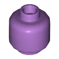 Mini Head - Medium Lavender