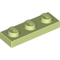 Plate 1X3 - Spring Yellowish Green