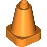 Duplo Cone 2X2X2 - Bright Orange