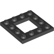 Frame Plate 4X4 - Black