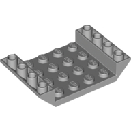 Inv. Roof Tile 4X6, 3XMinuscule4.9 - Medium Stone Grey