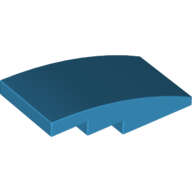 Brick W. Bow 2X4 - Dark Azur