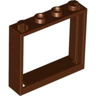 Frame 1X4X3 - Reddish Brown