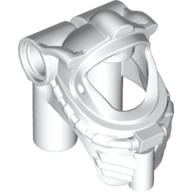 Helmet W. Air Bottles - White