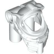 Helmet W. Air Bottles - White