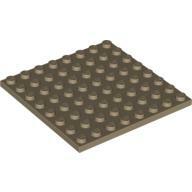 Plate 8X8 - Sand Yellow