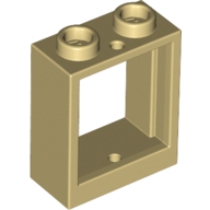 Frame 1X2X2 - Brick Yellow