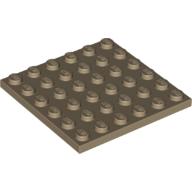 Plate 6X6 - Sand Yellow