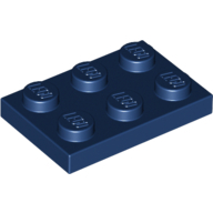 Plate 2X3 - Earth Blue