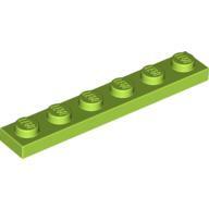 Plate 1X6 - Bright Yellowish Green
