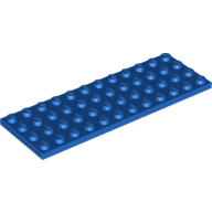 Plate 4X12 - Bright Blue