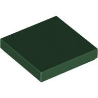 Flat Tile 2X2 - Earth Green