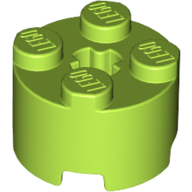 Brick Minuscule16 W. Cross - Bright Yellowish Green