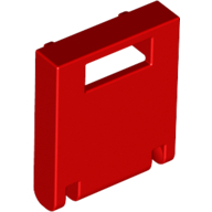 Mailbox, Front 2X2 - Bright Red