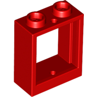Frame 1X2X2 - Bright Red