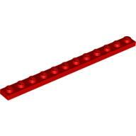 Plate 1X12 - Bright Red