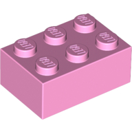 Brick 2X3 - Light Purple