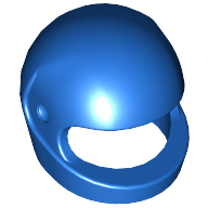 Mini Crash Helmet - Bright Blue
