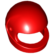 Mini Crash Helmet - Bright Red