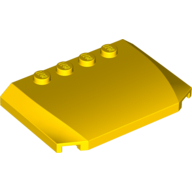 Plate 4X6X2/3 - Bright Yellow