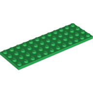Plate 4X12 - Dark Green