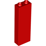 Brick 1X2X5 - Bright Red