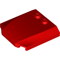Plate 4X4X2/3 - Bright Red