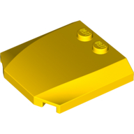 Plate 4X4X2/3 - Bright Yellow