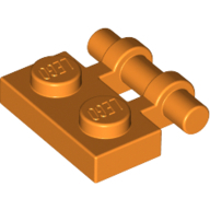 Plate 1X2 W. Stick - Bright Orange