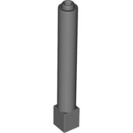 Column 1X1X6 - Dark Stone Grey