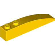 Brick 1X6 W/Bow - Bright Yellow