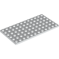 Plate 6X12 - White