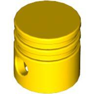 Plastic Motor, Piston - Bright Yellow