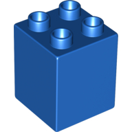 Duplo Brick 2X2X2 - Bright Blue