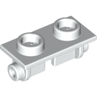 Plate 1X2 (Rocking) - White