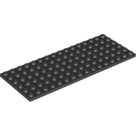 Plate 6X16 - Black