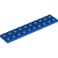 Plate 2X10 - Bright Blue