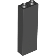 Brick 1X2X5 - Black
