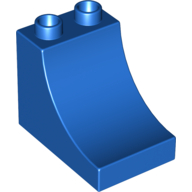 Duplo Brick, Bow 2X3X2 - Bright Blue