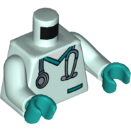 Mini Upper Part, No. 5670 - Aqua
