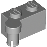Hinge 1X2 Upper Part - Medium Stone Grey