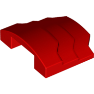 Design Brick 4X1, W/ Bow - Bright Red