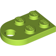 Coupling Plate 2X2 - Bright Yellowish Green