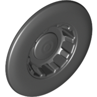 Hub Cap, Dia. 24 Mm, W/ Tube, No. 1 - Black