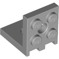 Plate 2X2 Angle - Medium Stone Grey