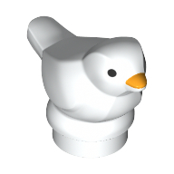 Bird, No. 10 - White