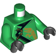 Mini Upper Part, No. 4521 - Dark Green