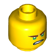 Mini Head, No. 2255 - Bright Yellow