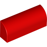 Brick 1X4X1 1/3 - Bright Red