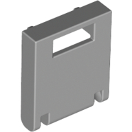 Mailbox, Front 2X2 - Medium Stone Grey